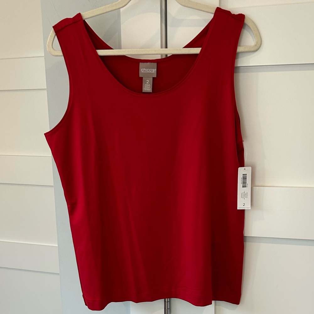 NWT - Chico's Microfeel Timeless Tank - Sz 2